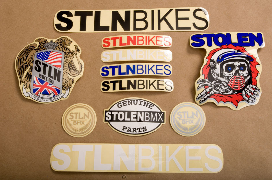 Stolen sales bmx stickers